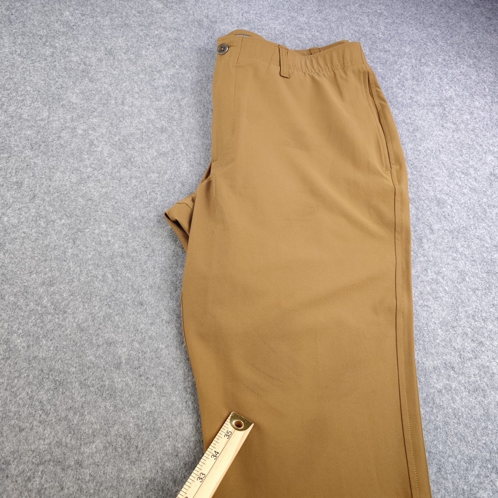 Under Armour Drive Jogger Pants Mens 36x30 Tapered Brown Stretch - Picture 6 of 11